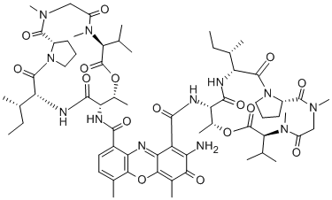 CAS 登录号：6156-47-4， 放线菌素 C3