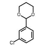 CAS 登录号：61568-52-3， 2-(3-氯苯基)-1,3-二恶烷
