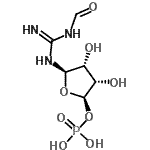 CAS#: 6157-85-3, (2R,3S,4R,5R)-5-(N'-Formylcarbamimidamido)-3,4-dihydroxytetrahydro-2-furanyl dihydrogen phosphate