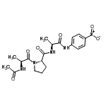 CAS#: 61596-39-2, N-Acetyl-L-Alanyl-L-Prolyl-N-(4-Nitrophenyl)-L-Alaninamide
