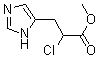 CAS 登录号：61610-60-4， alpha-氯-1H-咪唑-5-丙酸甲酯