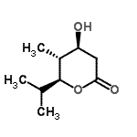 CAS#: 616207-71-7, (4S,5R,6S)-4-Hydroxy-6-isopropyl-5-methyltetrahydro-2H-pyran-2-one