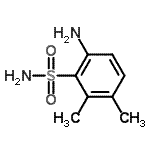 CAS 登录号：616224-79-4， 6-氨基-2,3-二甲基苯磺酰胺