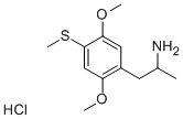 CAS#: 61638-07-1, 1-(2,5-Dimethoxy-4-Methylthiophenyl)-2-Aminopropane Hydrochloride