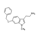 CAS#: 61675-21-6, 2-[6-(Benzyloxy)-1-Methyl-1H-Indol-3-Yl]Ethanamine