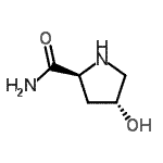 CAS#: 61703-38-6, (4R)-4-Hydroxy-L-Prolinamide