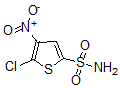 CAS 登录号：61714-46-3， 5-氯-4-硝基-2-噻吩磺酰胺