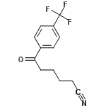 CAS 登录号：61718-88-5， 6-氧代-6-[4-(三氟甲基)苯基]己腈
