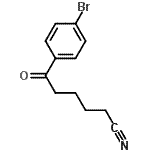 CAS 登录号：61719-38-8， 6-(4-溴苯基)-6-氧代己腈