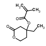 CAS 登录号：617711-92-9， 4-乙基-2-氧代四氢-2H-吡喃-4-基甲基丙烯酸酯