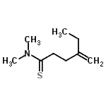 CAS#: 61784-28-9, N,N-Dimethyl-4-Methylenehexanethioamide