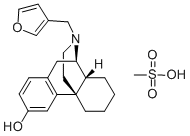 CAS 登录号：61799-82-4， 17-(3-呋喃基甲基)吗喃-3-醇甲烷磺酸盐