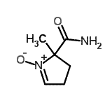 CAS#: 61856-98-2, 2-Methyl-3,4-Dihydro-2H-Pyrrole-2-Carboxamide 1-Oxide