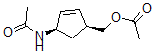 CAS#: 61865-50-7, Rel-N-[(1R,4S)-4-[(Acetyloxy)Methyl]-2-Cyclopenten-1-Yl]-Acetamide