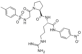 CAS#: 61876-61-7, N-((4-Methylphenyl)sulfonyl)glycyl-L-prolyl-N-(4-nitrophenyl)-L-Argininamide