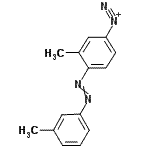 CAS 登录号：61886-22-4， 3-甲基-4-[(3-甲基苯基)偶氮]偶氮苯