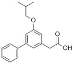 CAS#: 61888-58-2, 5-Isobutoxy-3-Biphenylacetic Acid
