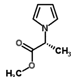 CAS 登录号：618905-84-3， 甲基(2R)-2-(1H-吡咯-1-基)丙酸酯