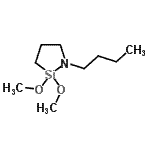 CAS 登录号：618914-44-6， 1-丁基-2,2-二甲氧基-1,2-氮杂硅环戊烷e