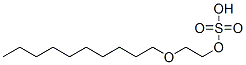 CAS 登录号：61894-66-4， 2-(癸基氧基)乙基硫酸氢酯