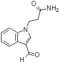 CAS 登录号：61922-01-8， 3-(3-甲酰基-1H-吲哚-1-基)丙酰胺