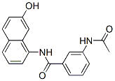 CAS 登录号：61931-64-4， 3-(乙酰氨基)-N-(7-羟基-1-萘基)苯甲酰胺