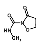 CAS#: 61982-50-1, N-Methyl-3-Oxo-1,2-Oxazolidine-2-Carboxamide