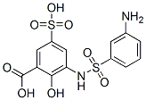 CAS#: 6201-85-0, 3-(3-Aminophenylsulfonamido)-2-Hydroxy-5-Sulfobenzoic Acid