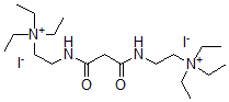 CAS 登录号：62073-24-9， 丙二酰二(亚氨基乙亚基)二(三乙基铵碘化物)