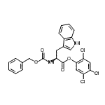 CAS 登录号：62074-77-5， 2,4,5-三氯苯基N-[(苄氧基)羰基]-L-色氨酸酯