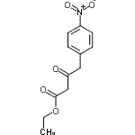CAS 登录号：62088-12-4， 乙基4-(4-硝基苯基)-3-氧代丁酸酯