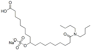 CAS#: 62093-93-0, Sodium Hydrogen N,N-Dibutyl-10-(Sulphonatooxy)Octadecanamidate