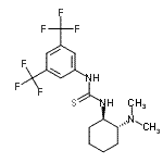 CAS#: 620960-26-1, 1-[3,5-Bis(trifluoromethyl)phenyl]-3-[(1R,2R)-2-(dimethylamino)cyclohexyl]thiourea