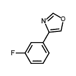 CAS#: 620971-54-2, 4-(3-Fluorophenyl)-1,3-oxazole
