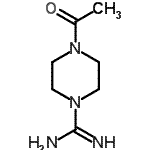 CAS#: 62122-70-7, 4-Acetyl-1-Piperazinecarboximidamide