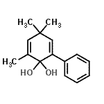 CAS#: 62156-71-2, 2,4,4-Trimethyl-6-Phenyl-2,5-Cyclohexadiene-1,1-Diol