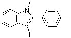 CAS#: 62167-07-1, 3-Iodo-1-Methyl-2-(4-Methylphenyl)-1H-Indole