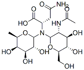 CAS 登录号：62203-19-4， 岩藻糖基-N-乙酰基葡萄糖胺基天冬氨酰胺