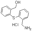 CAS#: 62220-58-0, 2-[[2-(Aminomethyl)Phenyl]Thio]-Benzenemethanol Hydrochloride (1:1)