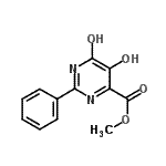 CAS#: 62222-36-0, Methyl 5-Hydroxy-6-Oxo-2-Phenyl-1,6-Dihydro-4-Pyrimidinecarboxylate