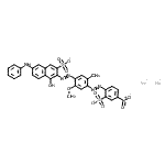 CAS#: 6227-15-2, Disodium 7-Anilino-4-Hydroxy-3-({2-Methoxy-5-Methyl-4-[(4-Nitro-2-Sulfonatophenyl)Diazenyl]Phenyl}Diazenyl)-2-Naphthalenesulfonate
