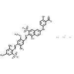 CAS#: 6227-23-2, Trisodium 5-{[6-({4-[(2,4-Dimethyl-6-Sulfonatophenyl)Diazenyl]-2-Methoxy-5-Methylphenyl}Diazenyl)-5-Hydroxy-7-Sulfonato-2-Naphthyl]Amino}-2-Hydroxybenzoate