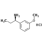CAS#: 623143-36-2, (1R)-1-(3-Methoxyphenyl)-1-propanamine hydrochloride (1:1)