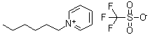 CAS#: 623167-81-7, 1-Hexylpyridinium trifluoromethanesulfonate