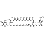 CAS#: 62327-61-1, (23E,25E,27E,29E,31E,33E,35E)-22-[(3S,4S,5S,6R)-5-Amino-3,4-Dihydroxy-6-Methyl-Tetrahydropyran-2-Yl]Oxy-4,6,8,10,12,18,20-Heptahydroxy-38-[4-Hydroxy-1-Methyl-6-(4-Methylaminophenyl)-6-Oxo-Hexyl]-19,37-Dimethyl-1-Oxacyclooctatriaconta-23,25,27,29,31,33,35-Heptaene-2,14,16-Trione