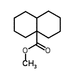 CAS 登录号：62338-25-4， 甲基八氢-4A(2H)-萘l烯羧酸酯