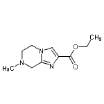 CAS#: 623564-19-2, Ethyl 7-methyl-5,6,7,8-tetrahydroimidazo[1,2-a]pyrazine-2-carboxylate