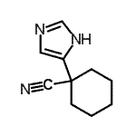 CAS#: 623570-12-7, 1-(1H-Imidazol-4-yl)cyclohexanecarbonitrile