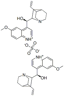 CAS 登录号：62409-09-0， 二[(9R)-9-羟基-6'-甲氧基脱氧辛可宁鎓]硫酸盐