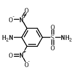 CAS#: 62409-48-7, 4-Amino-3,5-Dinitrobenzenesulfonamide